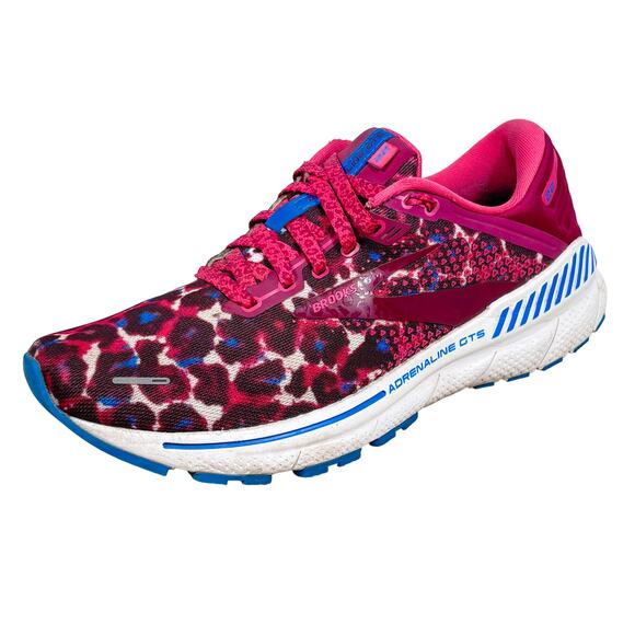 Brooks Shoes - Brooks Women's Adrenaline GTS 22 Cheetah Running Shoes, Comfort Fitness | 10